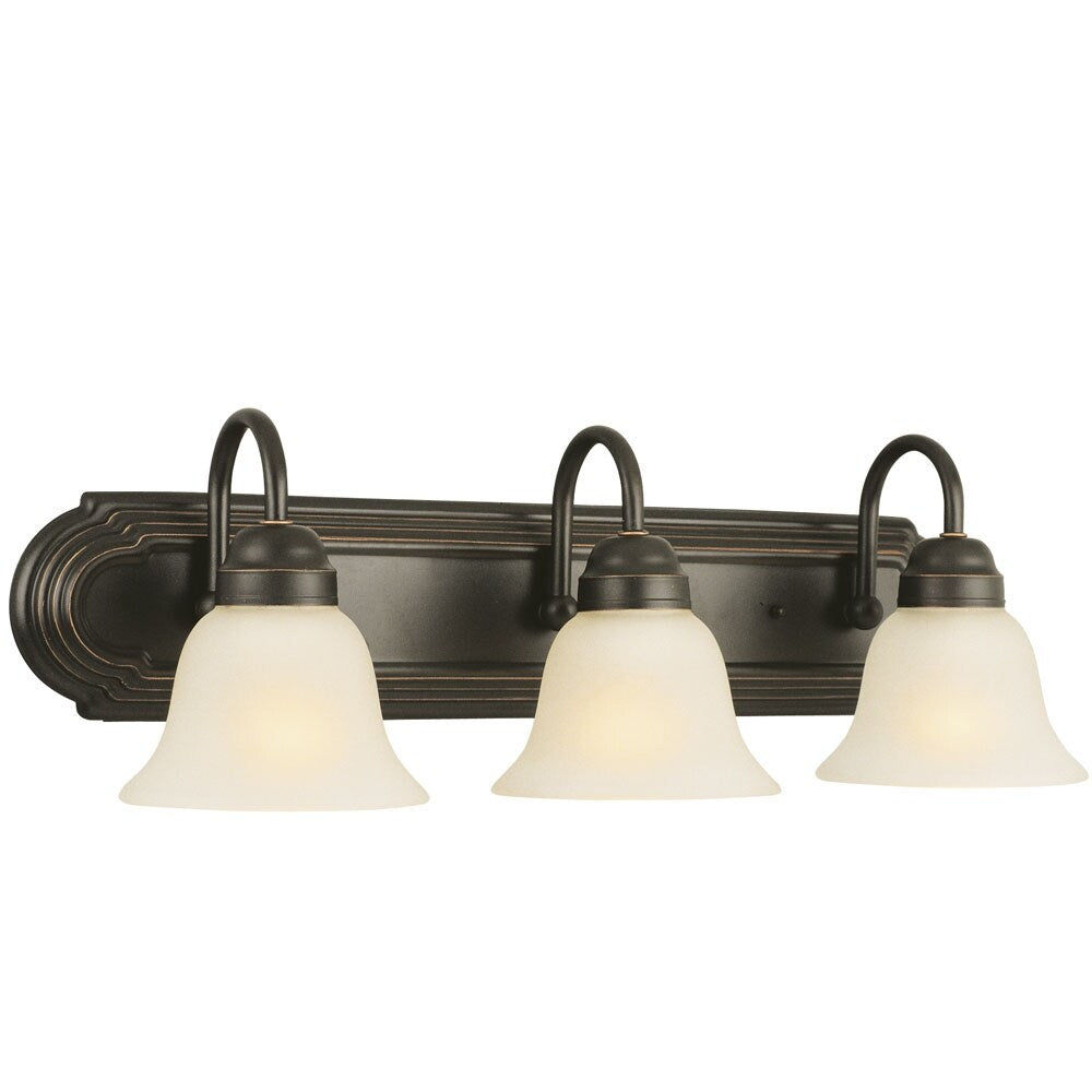 Design House 506618 Allante 3-Light Vanity Light, Oil Rubbed Bronze - Oil Rubbed Bronze