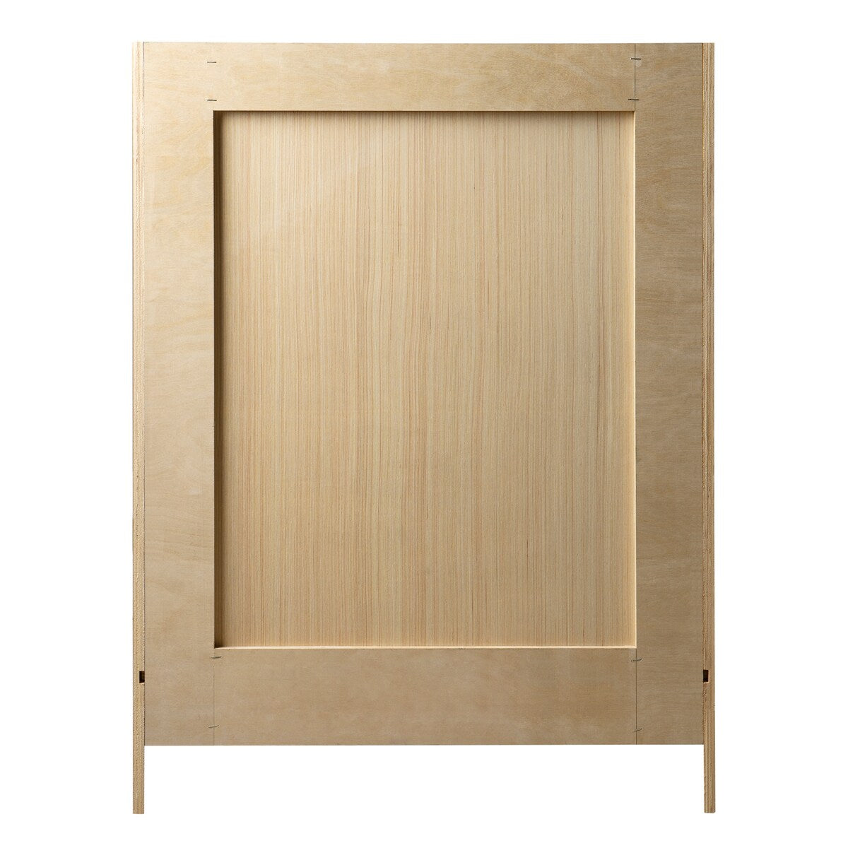 Design House 597864 Brookings Shaker 2-Door Bathroom Vanity with Cultured Marble 4 inch Centerset Solid White Top