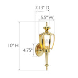 Design House Jackson 1 Light 6" Wide Outdoor Wall Sconce
