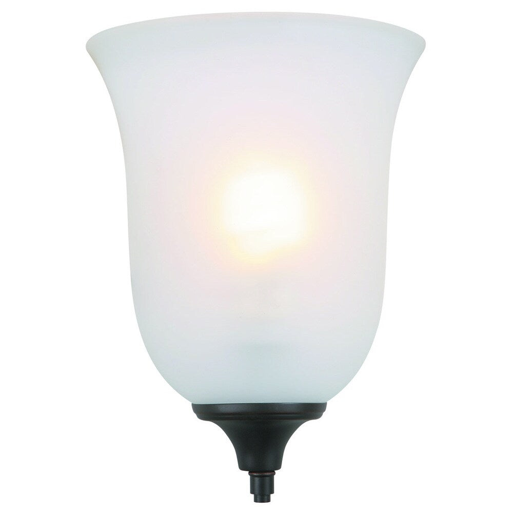 Design House Juneau Modern One-Light Energy Star Oil-Rubbed Bronze Wall Sconce