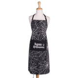 Design Imports Gold Skull Print Chef Kitchen Apron