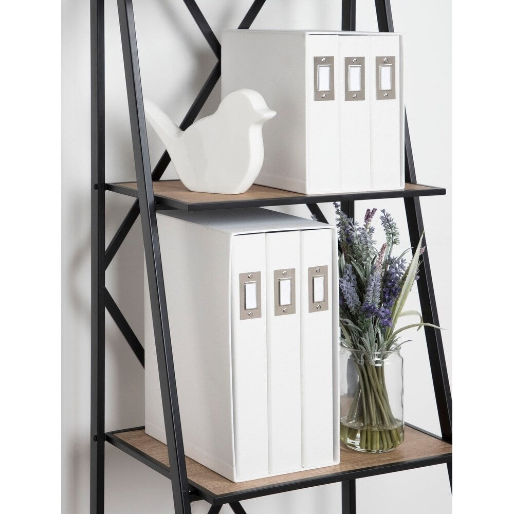 DesignOvation Cydney Linen Fabric Photo Albums (Set of 3)