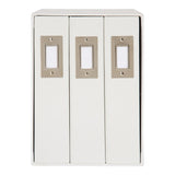 DesignOvation Cydney Linen Fabric Photo Albums (Set of 3)