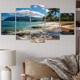 Designart "Aloha Tropical Dreamscape II" Maui Wall Art Prints Set