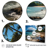 Designart "Aloha Tropical Dreamscape II" Maui Wall Art Prints Set
