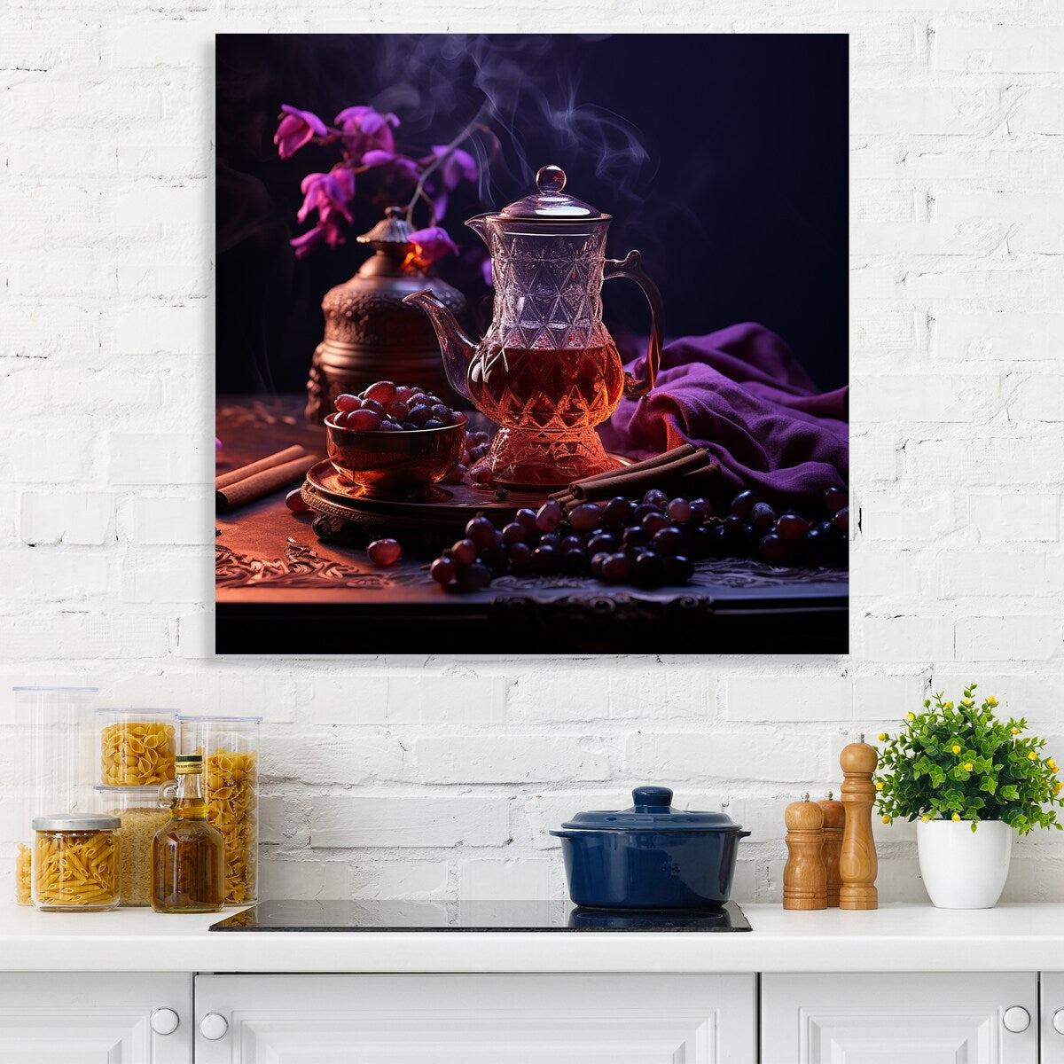 Designart "Arabian Aromas Tea Fusion I" Coffee Wall Art