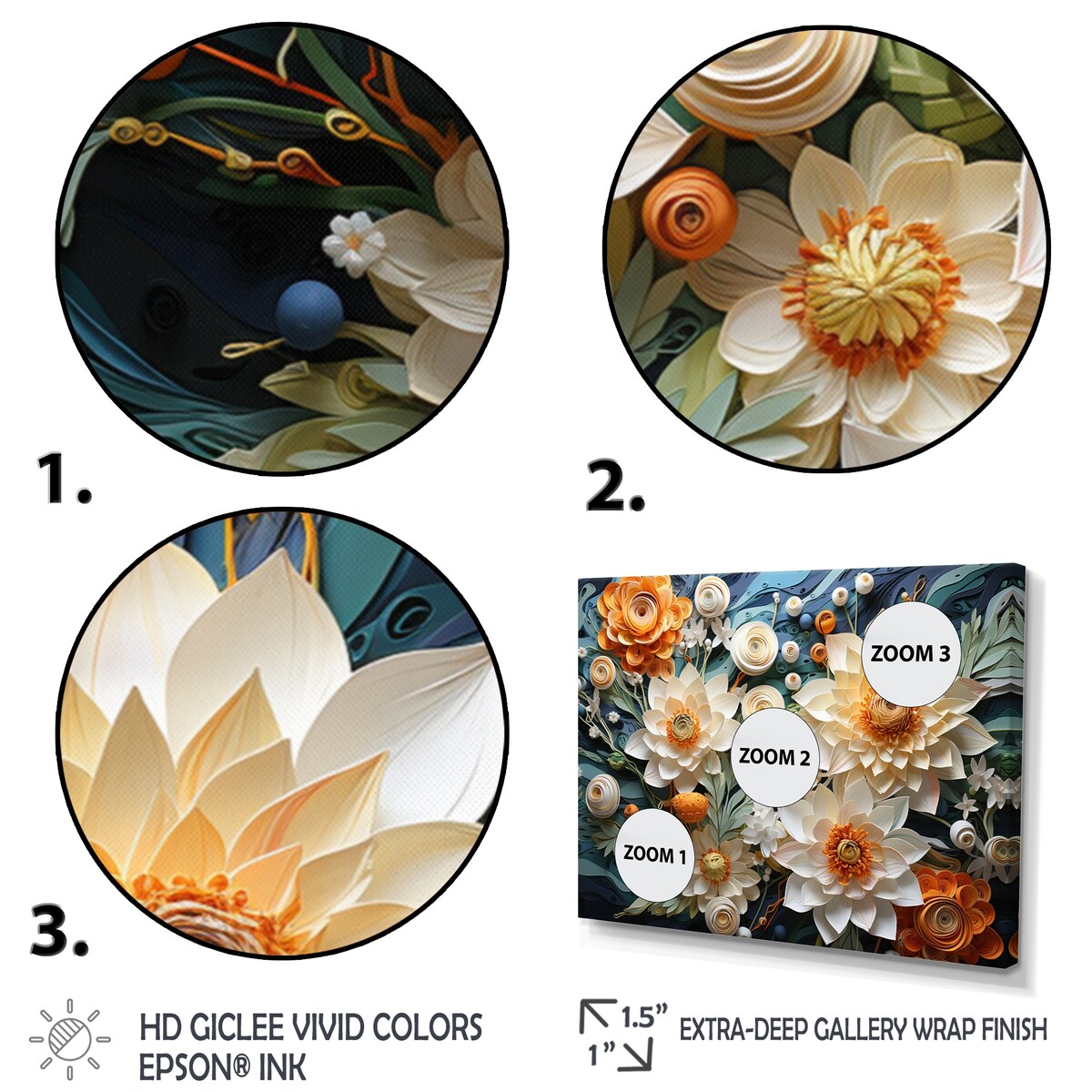 Designart "Asian Art Koi Dance I" Asian Metal Wall Décor Set