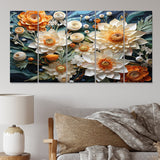 Designart "Asian Art Koi Dance I" Asian Metal Wall Décor Set