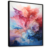 Designart "Aurora Borealis Liquid Charm Beauty" Aurora Borealis Framed Canvas Art Print
