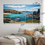 Designart "Australia Coastal Beauty I" Coastal Wall Art Prints Set