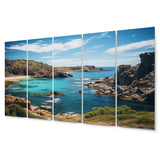 Designart "Australia Coastal Beauty I" Coastal Wall Art Prints Set