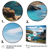 Designart "Australia Coastal Beauty I" Coastal Wall Art Prints Set
