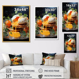 Designart "Benedict Eggs Breakfast III" Breakfast Wall Art