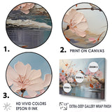 Designart "Birds Of Paradise Flowers Fields I" Flower Field Wall Art
