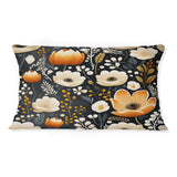 Designart "Bohemian Bliss Floral Pattern I" Floral Printed Throw Pillow