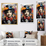 Designart "Chaplin In Charcoal " Celebrity Wall Art
