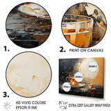 Designart "Coffee Brewed Fusion II" Coffee & Tea Wall Art