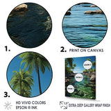 Designart "Cuba Green Paradise" Cuba Wall Art