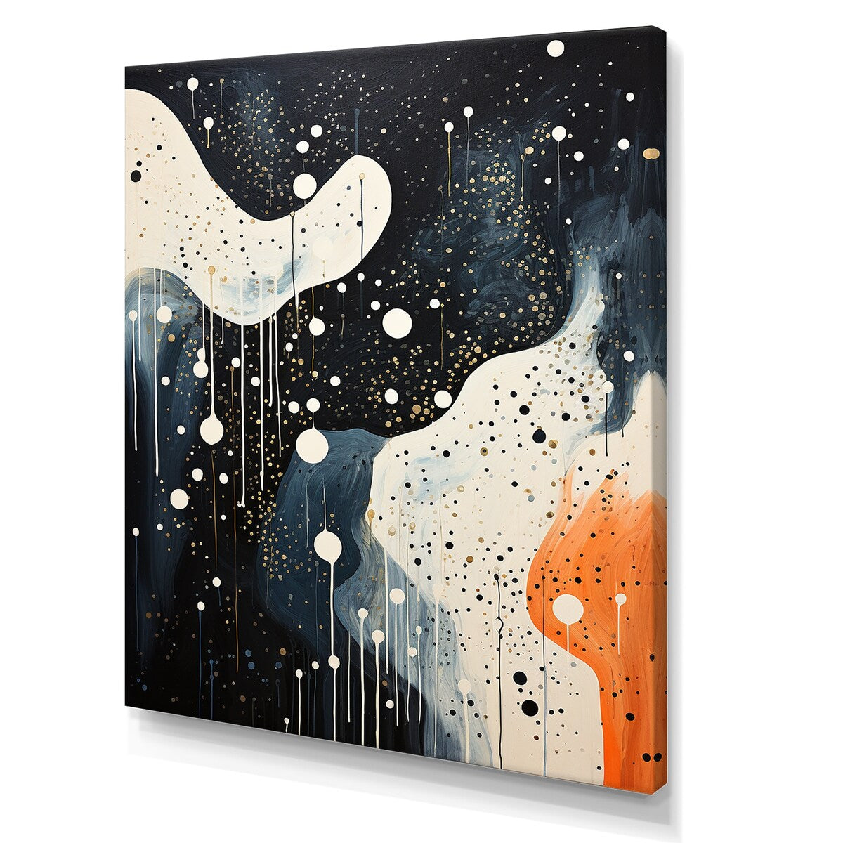 Designart "Deep Marine Scenes Modern Collage" Coastal Coral Under Water Wall Art