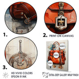 Designart "Fashionista Fashion Handbag " Fashion Bag Wall Art