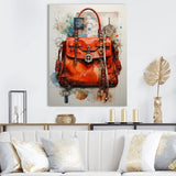 Designart "Fashionista Fashion Handbag " Fashion Bag Wall Art