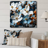 Designart "Flowers Dogwood Blooms Burst" Dogwood Wall Art