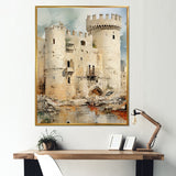 Designart "French Castle Of Avignon I" France Framed Wall Decor