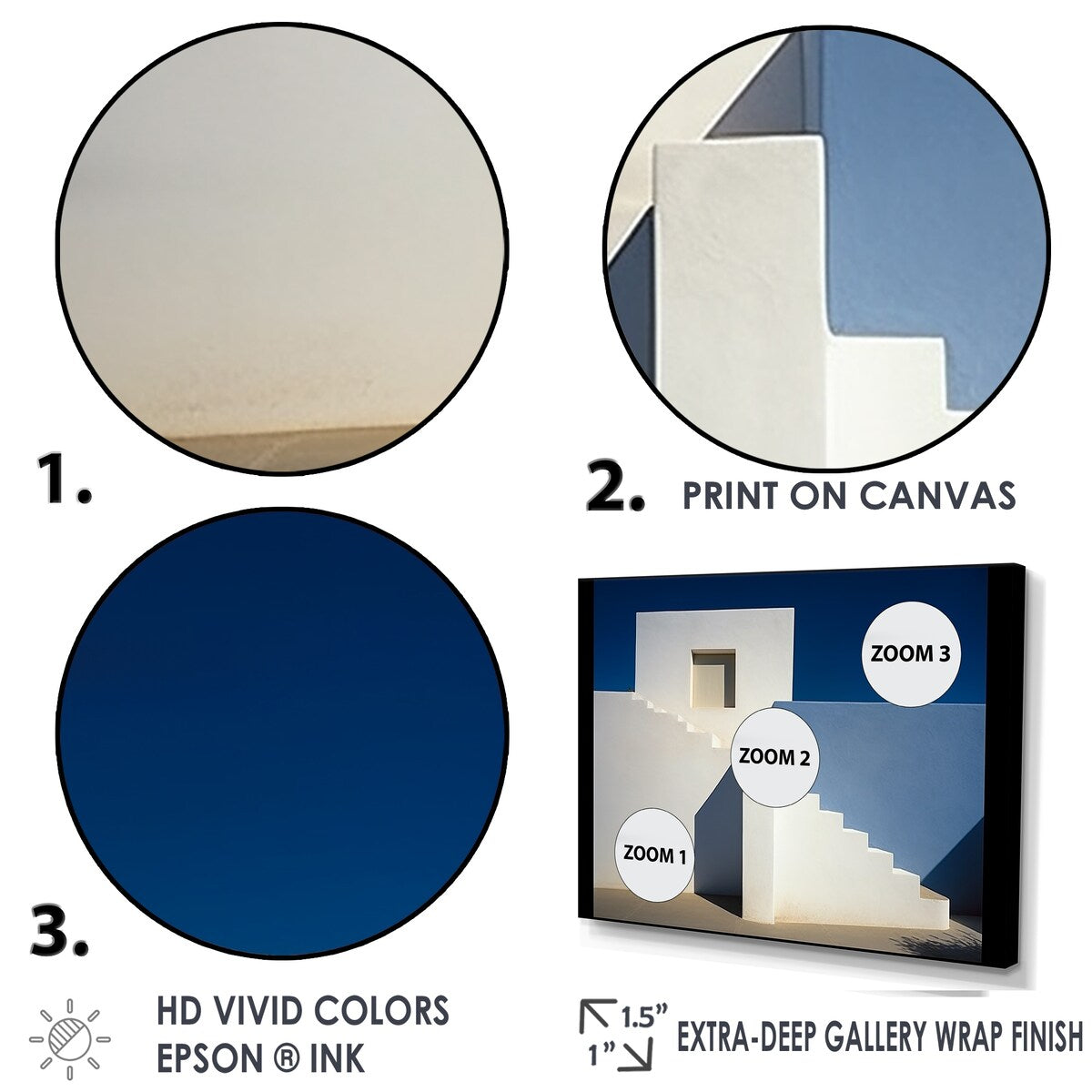 Designart "Geometric Soft Color Beach House " Coastal Minimalism Wall Art