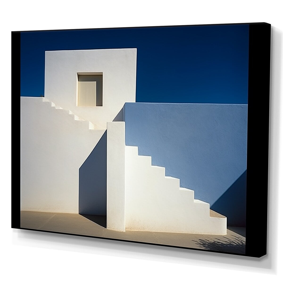 Designart "Geometric Soft Color Beach House " Coastal Minimalism Wall Art