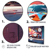 Designart "Graffity Car In Tokyo I" Car/Van Wall Art