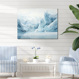 Designart "Greenland Frozen Wonderland Lansdcape VI" Glacier Wall Art