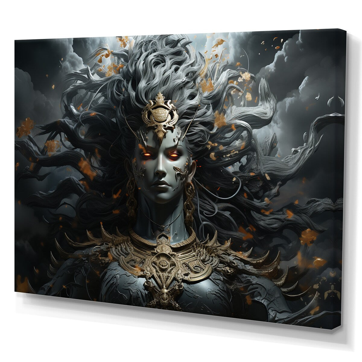 Designart "Hinduism Indras God I" Hinduism Wall Art