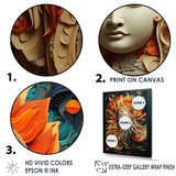 Designart "Hinduism Religious Mask " Hinduism Wall Art