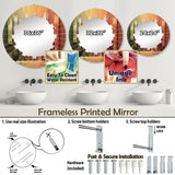 Designart "Islam Art The Pillars I" Islamic Modern Wall Mirror