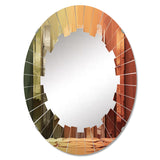 Designart "Islam Art The Pillars I" Islamic Modern Wall Mirror