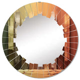 Designart "Islam Art The Pillars I" Islamic Modern Wall Mirror