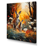 Designart "Kangaroo Eucalyptus Flower Oasis " Kangaroo Animal Wall Art