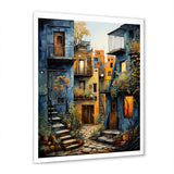 Designart "Mexican Art Landscape Oaxacan Odyssey I" Mexican Art Framed Wall Art Living Room