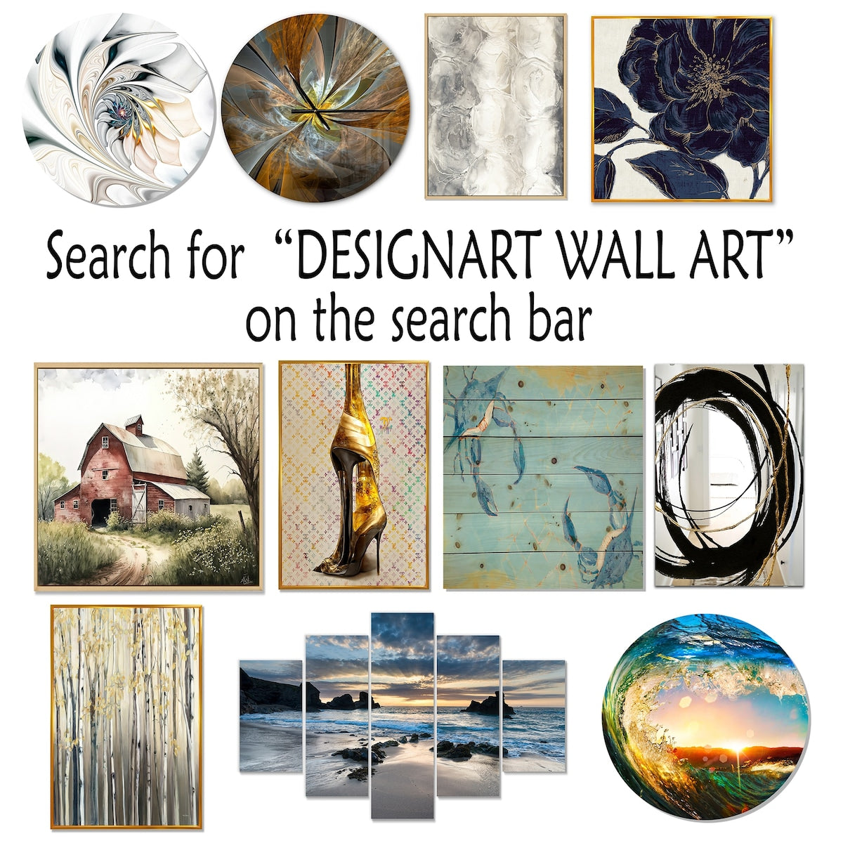 Designart "Mexican Art Landscape Oaxacan Odyssey I" Mexican Art Framed Wall Art Living Room