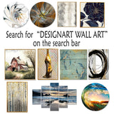 Designart "Mexican Art Landscape Oaxacan Odyssey I" Mexican Art Framed Wall Art Living Room