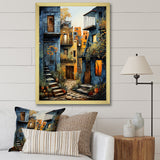 Designart "Mexican Art Landscape Oaxacan Odyssey I" Mexican Art Framed Wall Art Living Room
