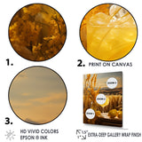 Designart "Mimosa Meadows Cocktail Harmony" Cocktails Wall Art