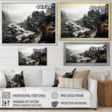 Designart "Moody Serenity Landscape " Factories Wall Art