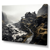 Designart "Moody Serenity Landscape " Factories Wall Art