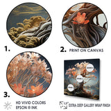 Designart "Mums Surreal Serenity Pastel Tones" Mums Wall Art
