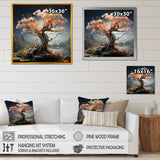 Designart "Mums Surreal Serenity Pastel Tones" Mums Wall Art