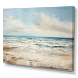 Designart "Normandys Beach In France III" France Wall Art