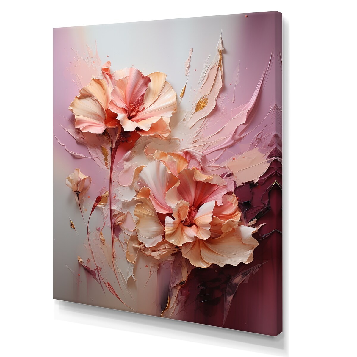 Designart "Orchid Elegance Dream" Orchid Wall Art