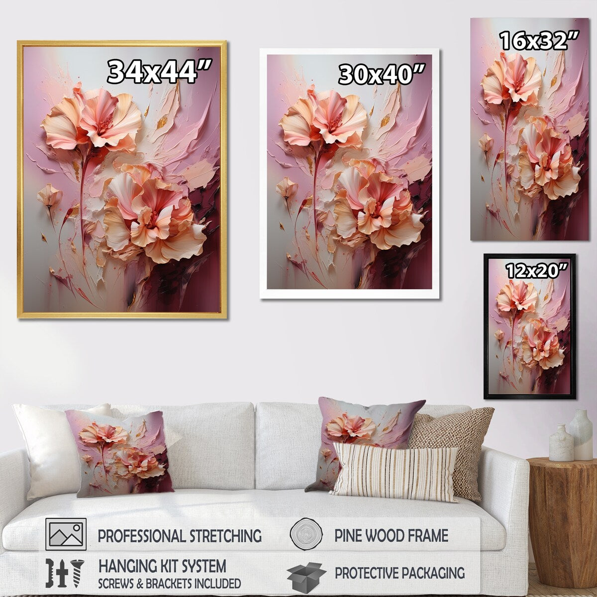 Designart "Orchid Elegance Dream" Orchid Wall Art