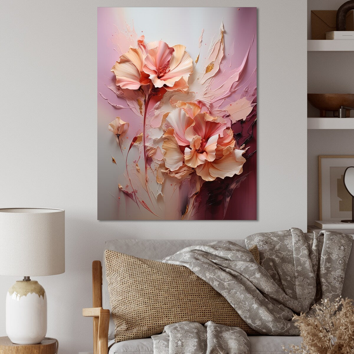 Designart "Orchid Elegance Dream" Orchid Wall Art